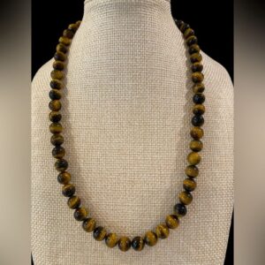 Collar Ojo de tigre 8mm