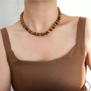 Chocker Ojo de Tigre 8mm