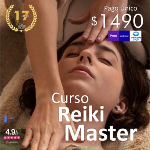 Maestría Reiki Usui: Formación Master Completa + Certificación + Asistente IA