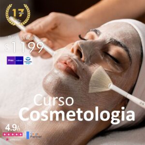 Triple Certificación Cosmetológica: Rejuvenecimiento + Lifting + Formulación Natural